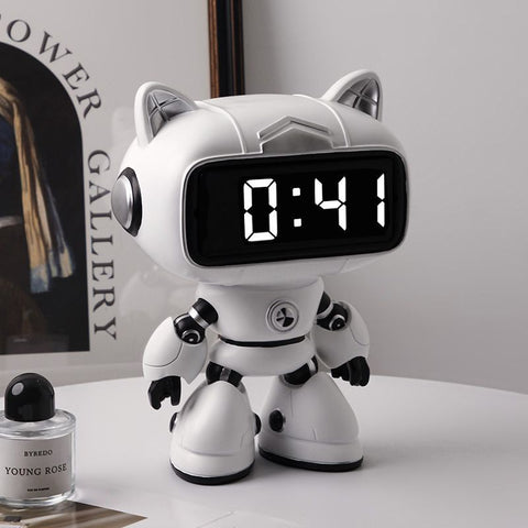 Minute Mate - Digital Robot Table Clock