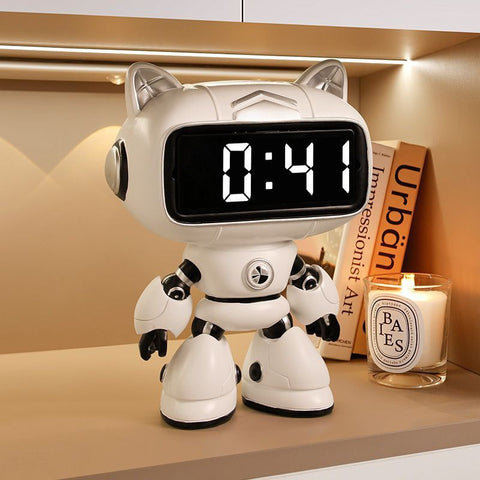 Minute Mate - Digital Robot Table Clock