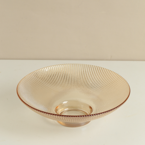 Delicate Drift - Glass Fruit Bowl