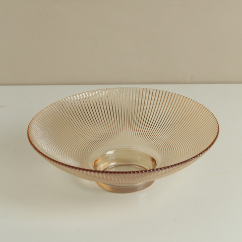 Delicate Drift - Glass Fruit Bowl