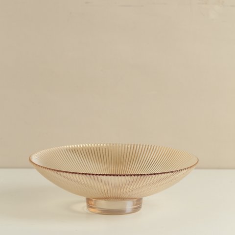 Delicate Drift - Glass Fruit Bowl