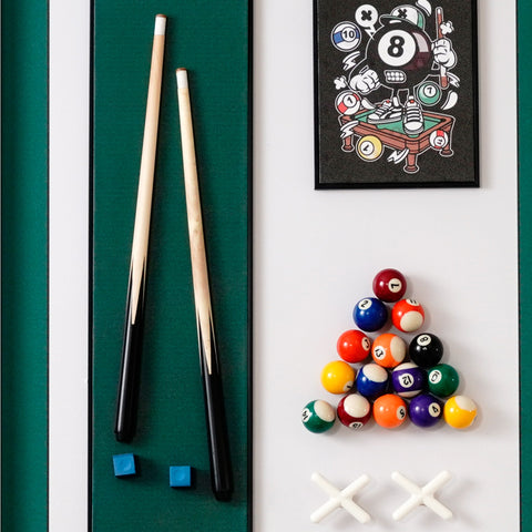 Champions' Journey - Pool/Billiards/Snooker Themed Framed Wall Art