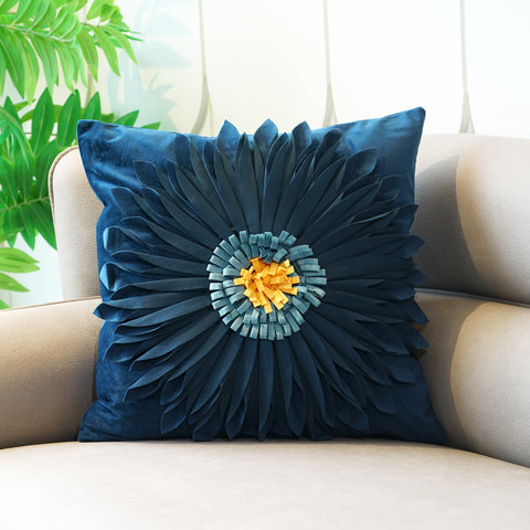 Flirty Florals - Velvet Cushion Cover