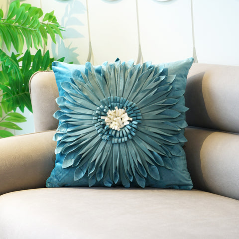 Flirty Florals - Velvet Cushion Cover