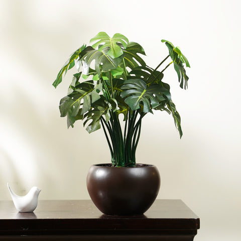 Nature's Majesty - Philodendron Artificial Plant ~ 1.5 Feet Tall