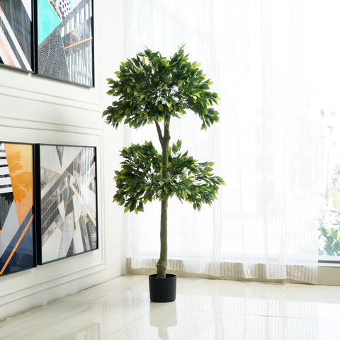 Whispers of Nature - Artificial Ficus Plant ~ 5 Feet Tall