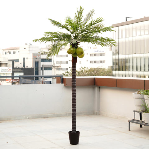 Paradise Island - Artificial Coconut Tree ~ 10 Feet Tall