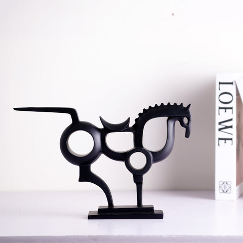 Phantom Gallop Resin Table Showpiece