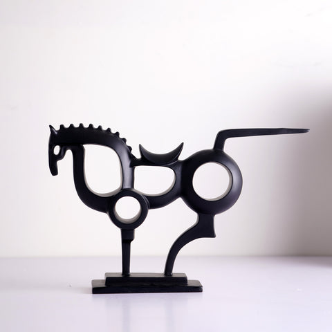 Phantom Gallop Resin Table Showpiece