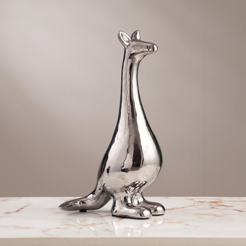 The Jumpstart Kangaroo Table Decor - Silver