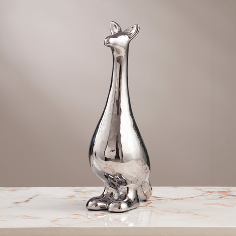 The Jumpstart Kangaroo Table Decor - Silver