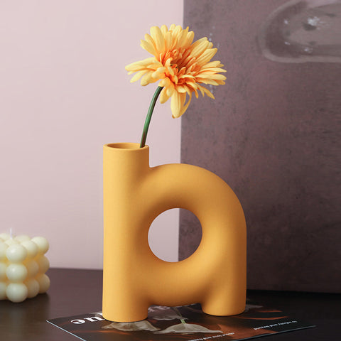 The Flowform - Ceramic Flower Vase and Showpiece