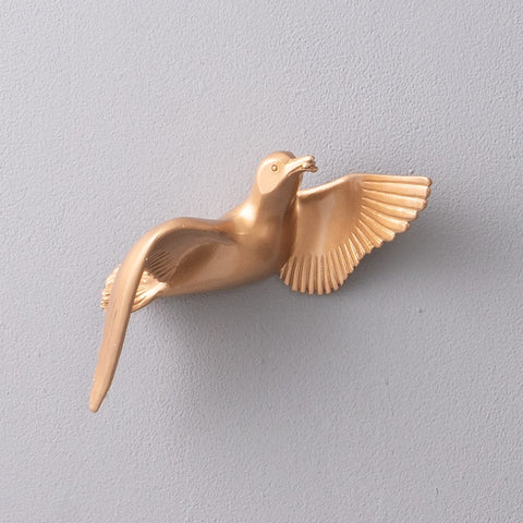 Angel of Prosperity - Birds Wall Decor - Gold